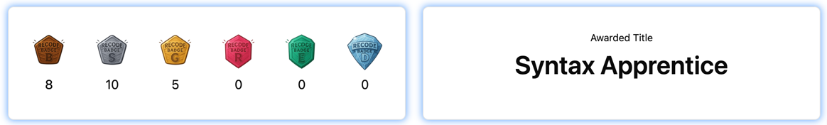 Recode - AI Coding Challenge Platform, screen 4