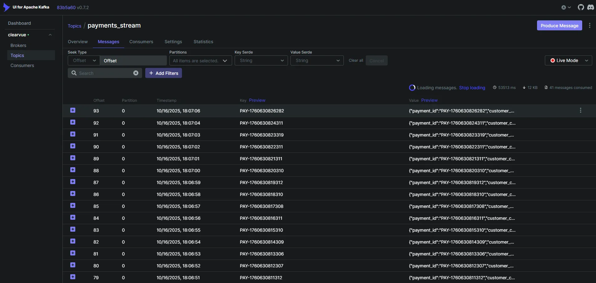 ClearVue Dashboard Analytics, screen 7