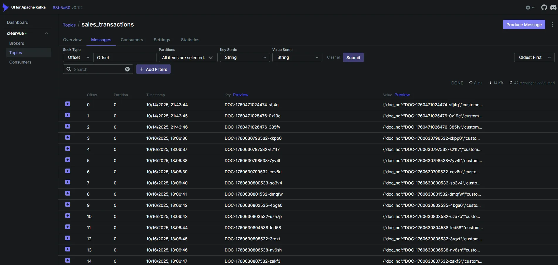 ClearVue Dashboard Analytics, screen 8